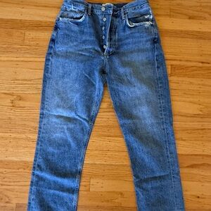 Agolde Blue Denim Jeans